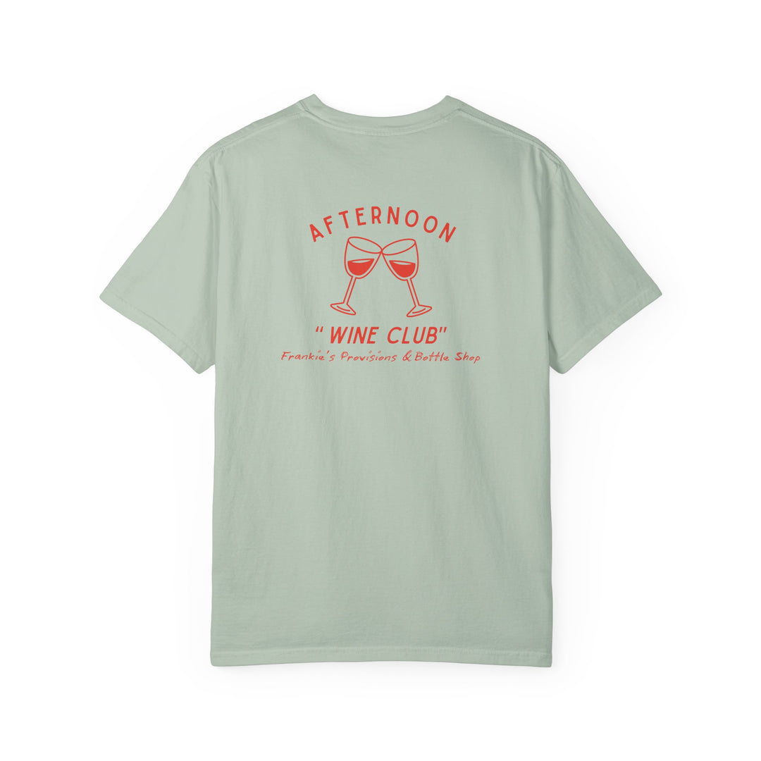 Frankie’s "Wine Club" – Vintage Garment-Dyed Tee