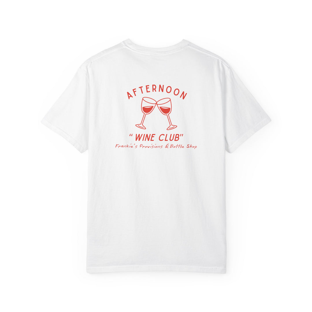 Frankie’s "Wine Club" – Vintage Garment-Dyed Tee