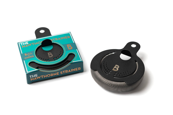 Powder Coated Hawthorne Strainers - Made in the USA: Frosted Teal