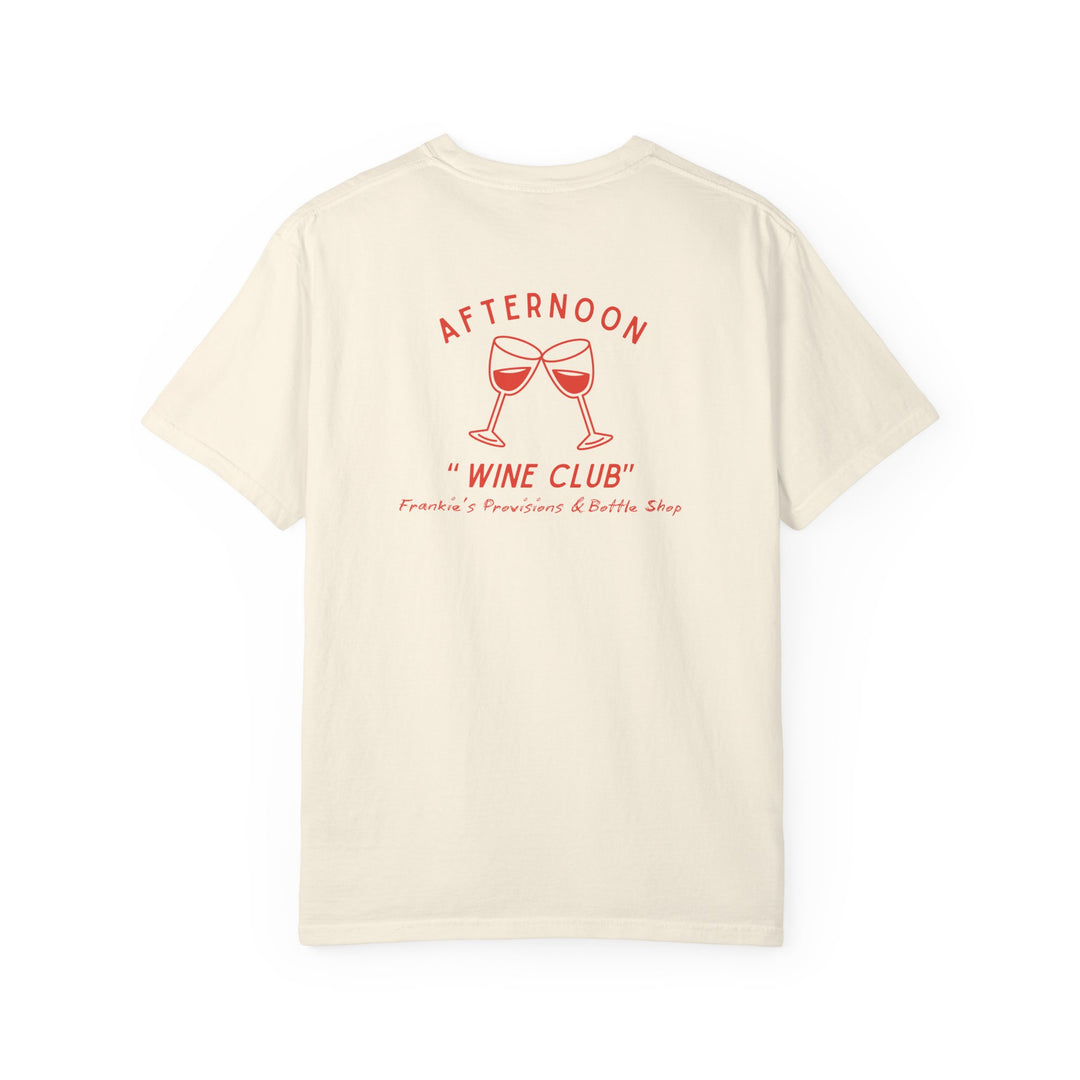 Frankie’s "Wine Club" – Vintage Garment-Dyed Tee