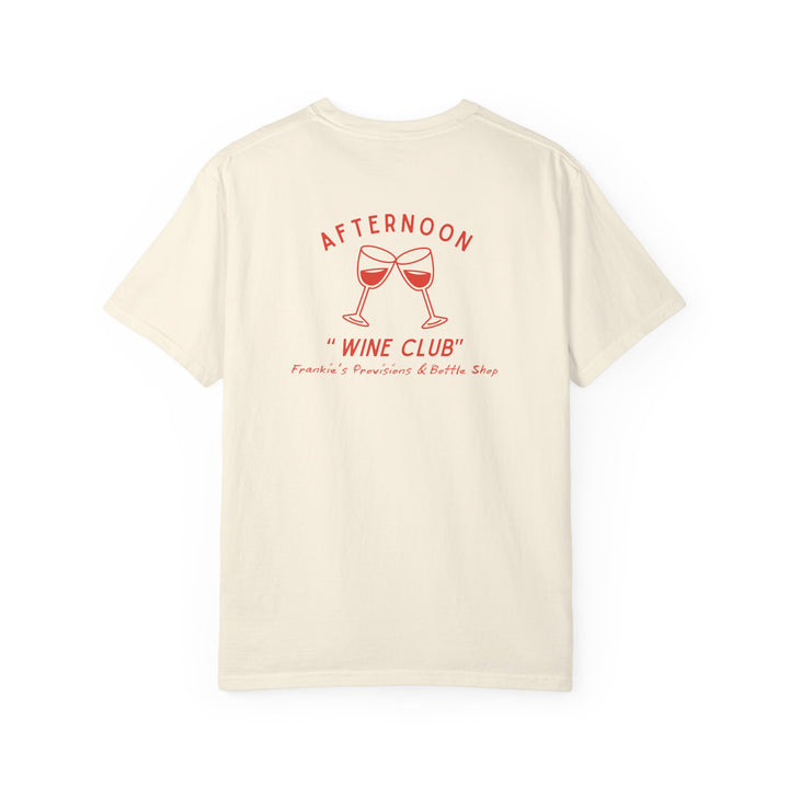 Frankie’s "Wine Club" – Vintage Garment-Dyed Tee