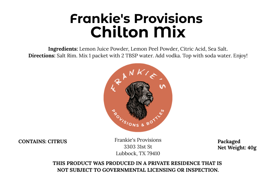 Frankie's Chilton Mix