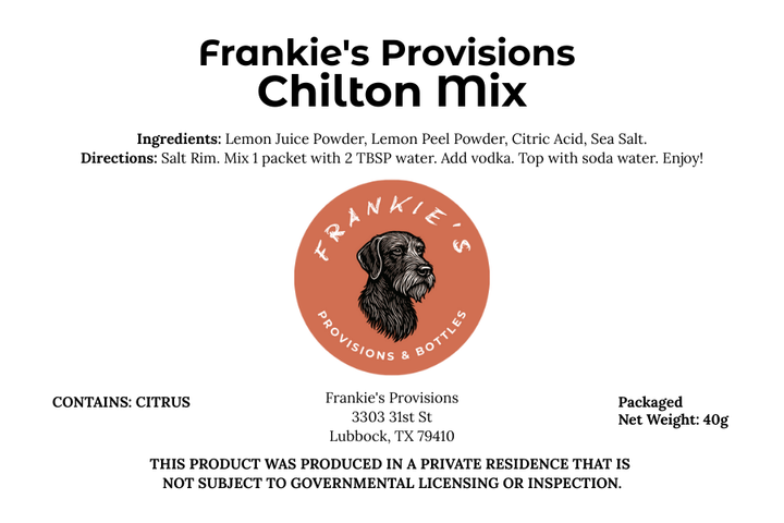 Frankie's Chilton Mix