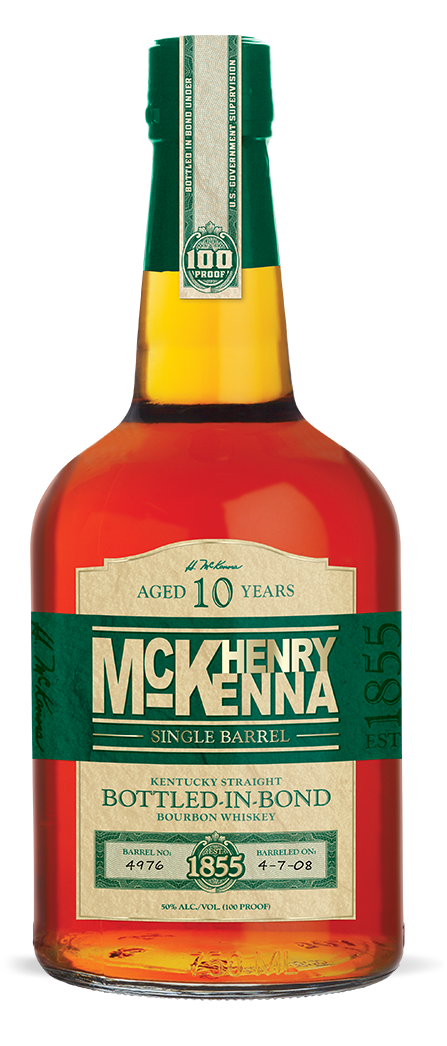 Henry McKenna 10 Year Single Barrel Bottled-in-Bond Bourbon