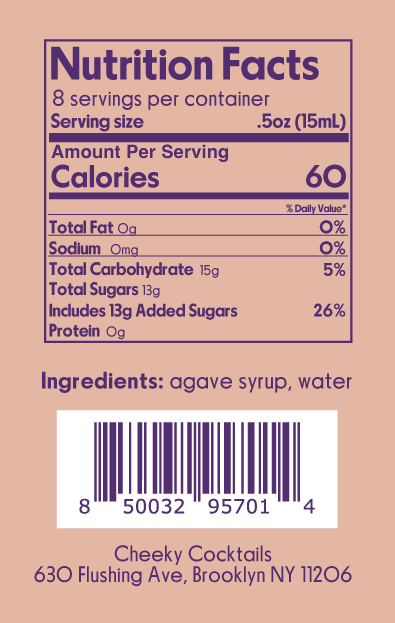 Agave Syrup 4oz
