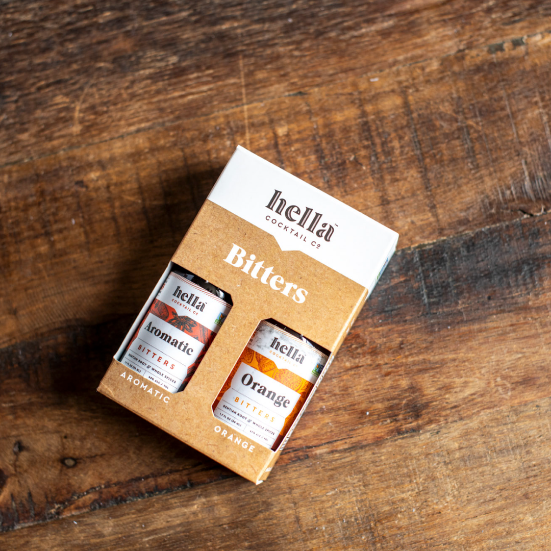 Cocktail Bitters Bar Set: Two Flavor (Certified Non-GMO)