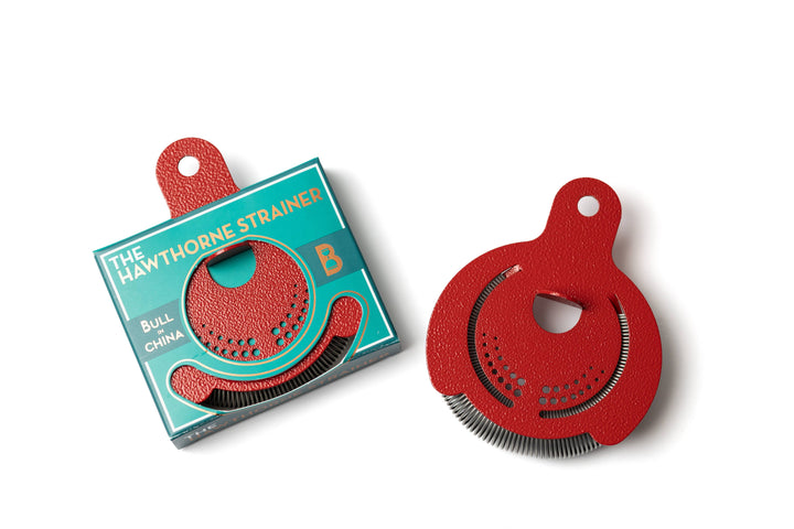 Powder Coated Hawthorne Strainers - Made in the USA: Matte White